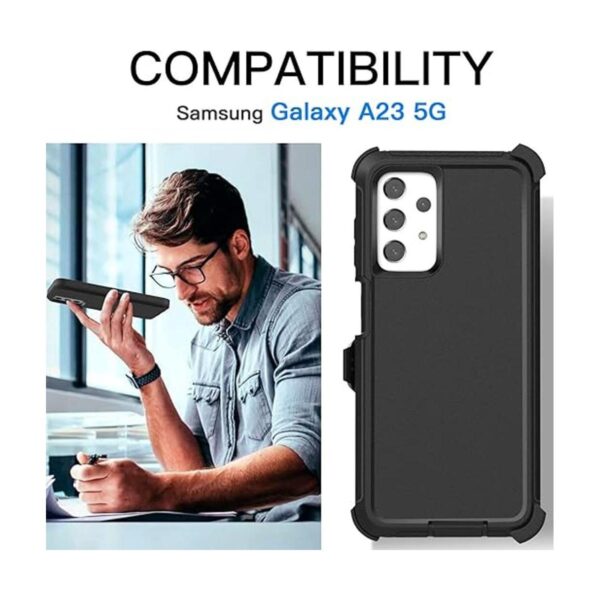 AICase Funda para Galaxy A23 con clip de cinturón 6.6_2