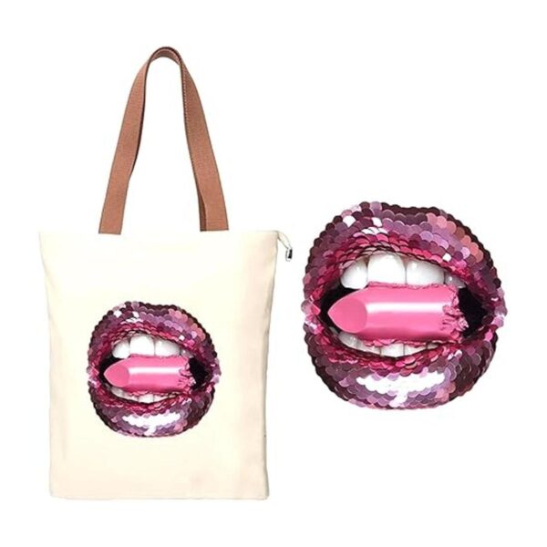 Parche de transferencia de labios para ropa 3 piezas de