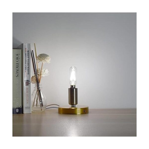 Bombilla LED regulable T8 de 2 W casquillo E12 casquillo