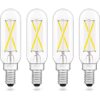 Bombilla LED regulable T8 de 2 W casquillo E12 casquillo