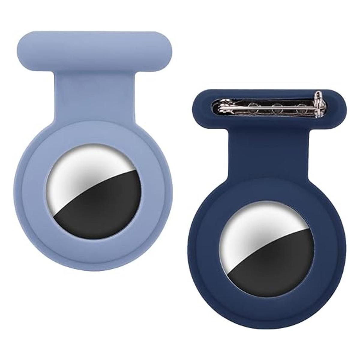 2 soportes para AirTag para niños con broche dispositivo