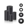 AIEX Kit surtido de 100 arandelas de goma planas_1