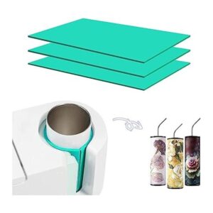 AIEX 3 fundas de silicona para tazas Cricut para prensa de
