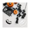AIEX 20 plantillas de Halloween reutilizables 6 x 6