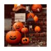 AIEX 20 plantillas de Halloween reutilizables 6 x 6