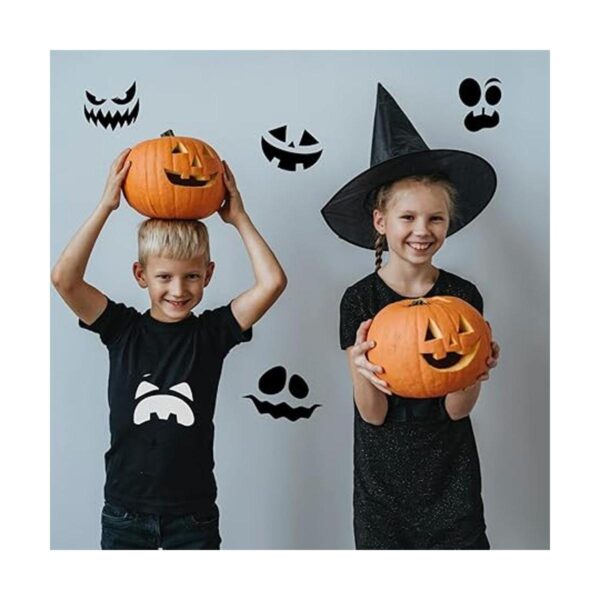 AIEX 20 plantillas de Halloween reutilizables 6 x 6