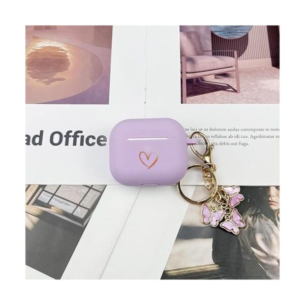 AIIEKZ Funda compatible con AirPods 3 2021 funda de