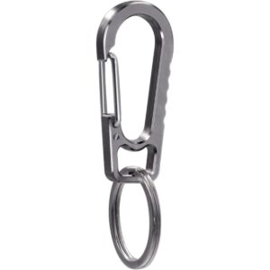 Titanium Heavy Duty Keychain Carabiner EDC Key Clip_1