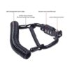 Ailelan Motorcycle Helmet Lock Cable Sleek Black Tough