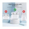 AIIEKZ Funda compatible con AirPods 3 2021 funda de