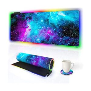 AIMSA Alfombrilla de ratón para juegos RGB extendida_1