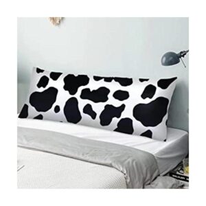 Funda de almohada corporal con estampado de vaca color