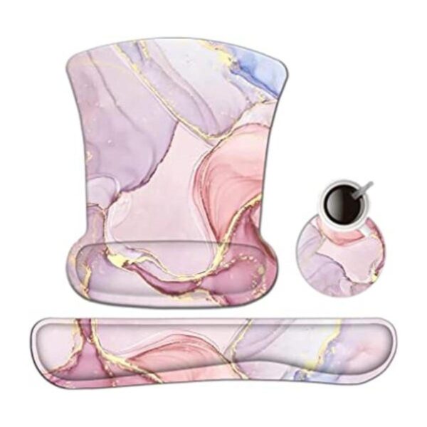 AIMSA Reposamuñecas ergonómico para teclado y mouse pad_1