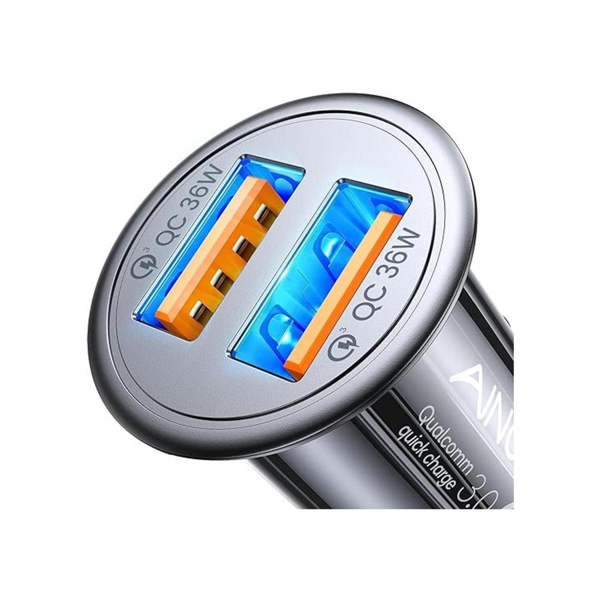 Cargador de coche USB rápido de carga rápida AINOPE