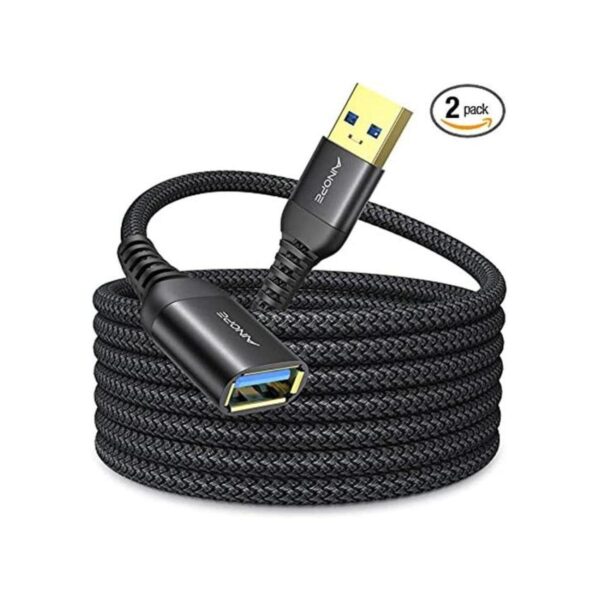 AINOPE Paquete de 2 cables de extensión USB 3.0 de 3.3_1