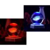 AIRCEE Modelo 3D de bola de cristal galaxia con soporte_4