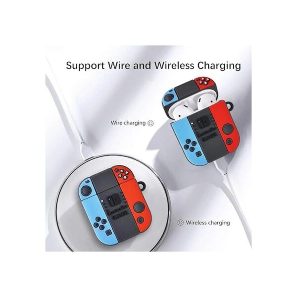 AIRSPO Funda para Airpods de silicona con personajes de