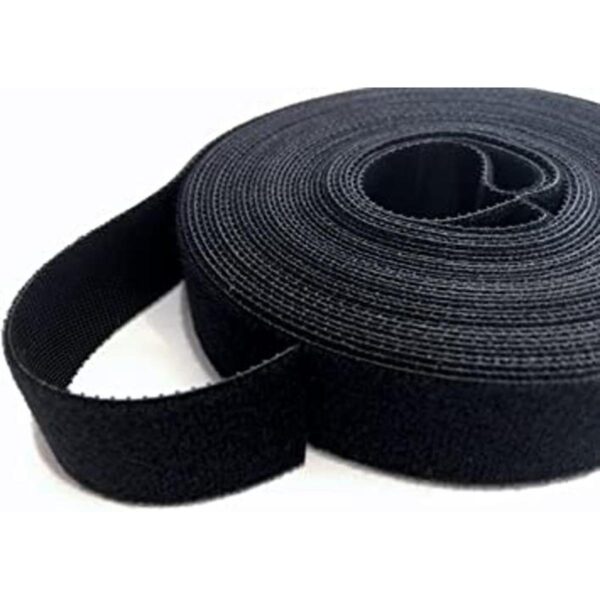 airnix Black Nylon Cable Tie rollo doble cara Hook_1