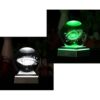 AIRCEE Modelo 3D de bola de cristal galaxia con soporte_3
