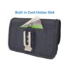 AISCELL Sideways Funda de nailon resistente con clip para_3