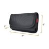 AISCELL Sideways Funda de nailon resistente con clip para_2