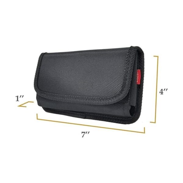 AISCELL Sideways Funda de nailon resistente con clip para_2