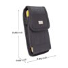 AISCELL Funda de nailon para Moto Z4 Edge G7 Plus G7_5