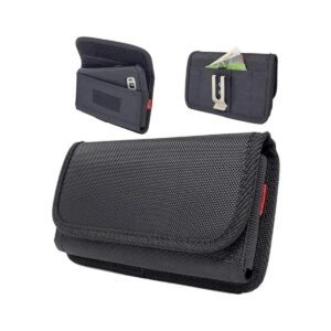 AISCELL Sideways Funda de nailon resistente con clip para_1