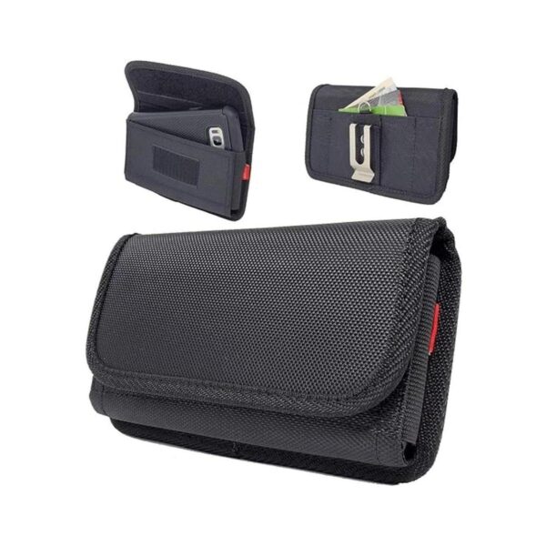 AISCELL Sideways Funda de nailon resistente con clip para_1