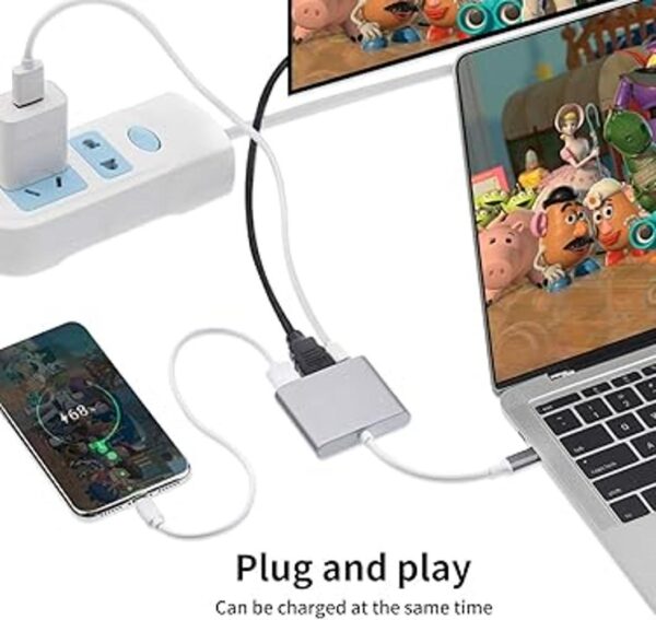 Adaptador USBC a HDMI convertidor AV multipuerto USB 3.1_5