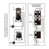 EWH03 Kit de ajuste de calentador de agua eléctrico con