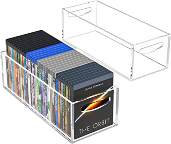 AITEE Caja de almacenamiento de DVDCD 2 paquetes_1
