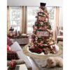 AISENO Falda de árbol de Navidad de 48 pulgadas de_5