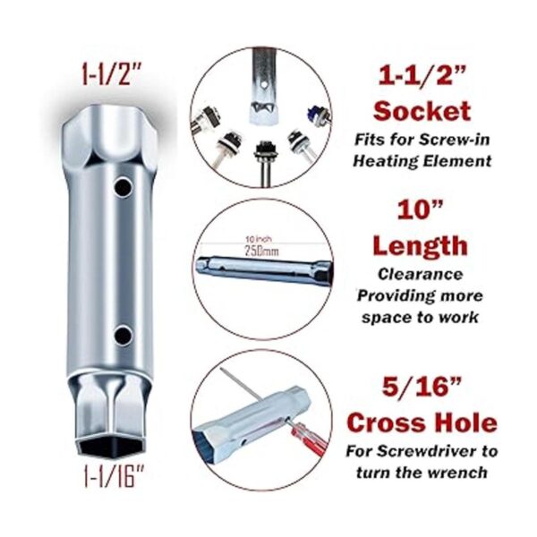 EWH03 Kit de ajuste de calentador de agua eléctrico con