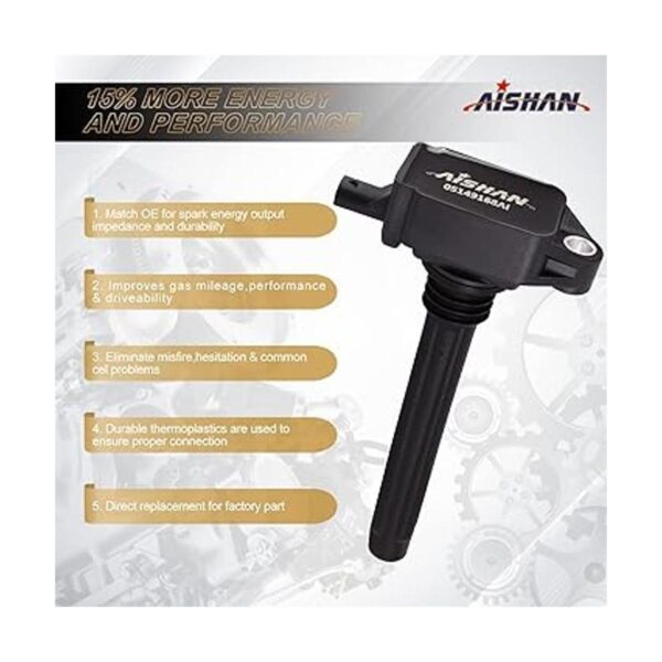 AISHAN Juego de 6 bobinas de encendido compatibles con_3