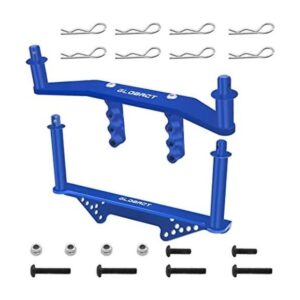 Soportes de aluminio delanteros y traseros con postes de_1