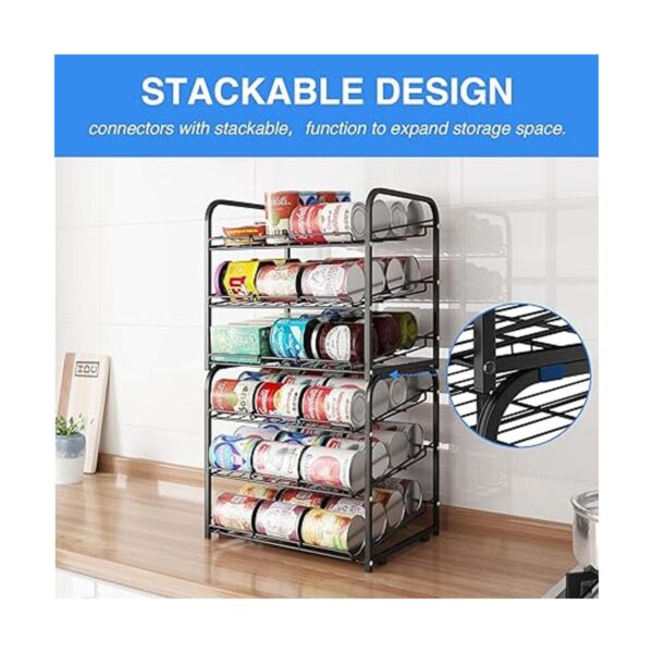 AIYAKA Organizador apilable de 3 niveles para