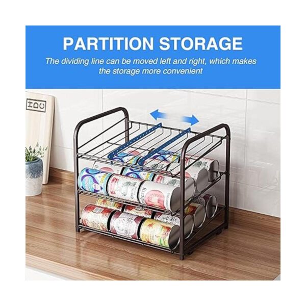 AIYAKA Organizador apilable de 3 niveles para