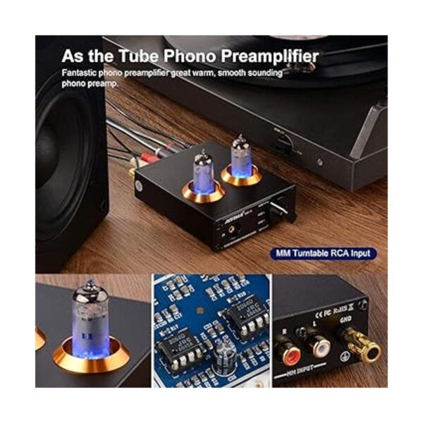 AIYIMA Tube T3 HiFi Tube MM Preamplificador de fono para_2