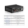 AIYIMA DACA2 Amplificador de auriculares DAC con controles_3