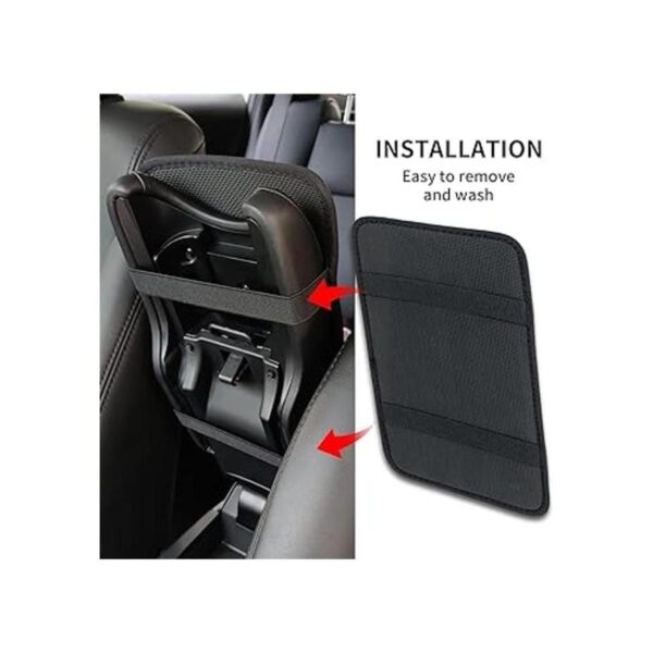 AJLTPA Funda para consola central de coche suave y_3