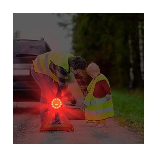 AK 4 Pack LED Road Flares Safety Flashing Warning Light_3
