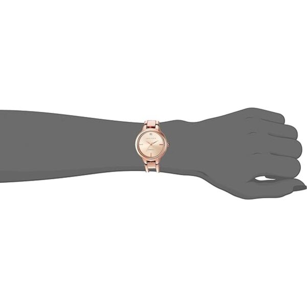 Anne Klein Womens Genuine Diamond Dial Open Bangle Watch_2