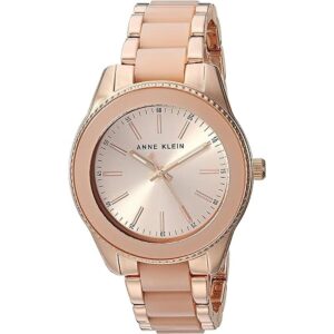 Anne Klein AK3214LPRG Reloj de pulsera de resina en tono_1