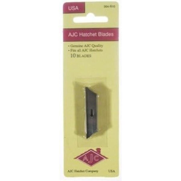 AJC Herramientas 004r10 hacha Blades 10 hojas por paquete_2