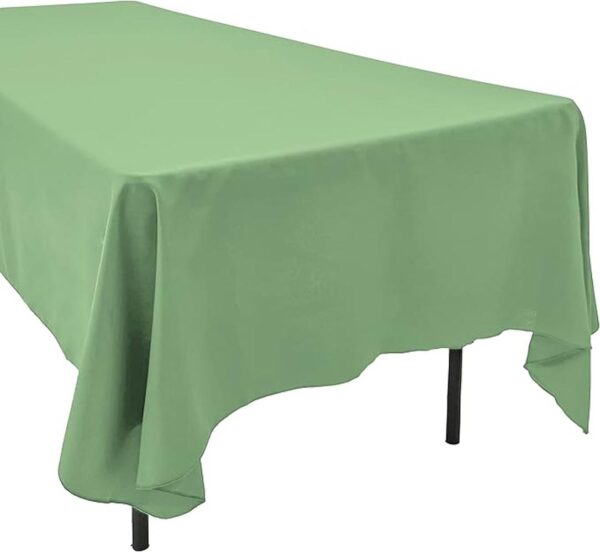 AK TRADING CO. Mantel rectangular de poliéster de 60 x 102