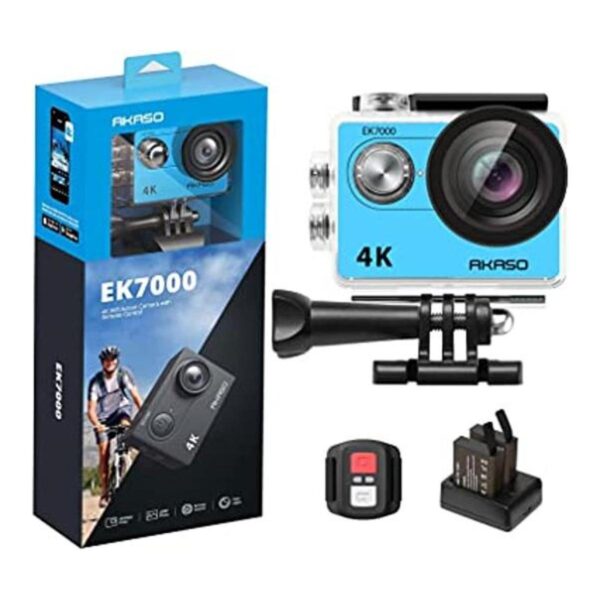 Videocámara sumergible DV con wifi AAKASO EK7000 4K Action_1