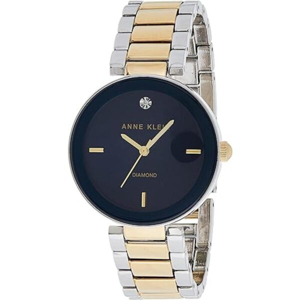 Anne Klein Womens Genuine Diamond Dial Bracelet Watch_1