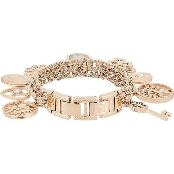 Anne Klein Reloj de pulsera de alta calidad con dije en_2