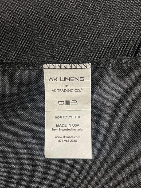 AK TRADING CO. Mantel rectangular de poliéster de 60 x 102